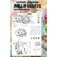 Aall & Create - A5 Stamp #831 - Sent With Love