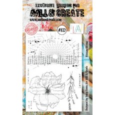 Aall & Create - A6 Stamp #832 - Blousey Blooms