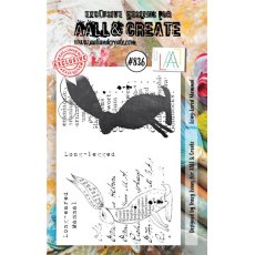 Aall & Create - A7 Stamp #836 - Long-Eared Mammal