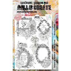 Aall & Create - A5 Stamp #838 - Mirrors & Frames