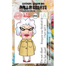 Aall & Create - A7 Stamp #843 - Agnes Rose