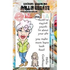Aall & Create - A7 Stamp #846 - Hello Gorgeous