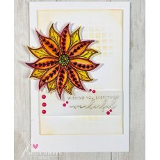 Julie Hickey Designs - Heartfelt Sunflower A6 Stamp Set JH1067