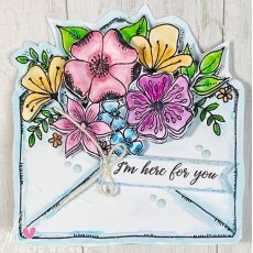 Julie Hickey Designs - Sent with Love A6 Stamp Set JH1064