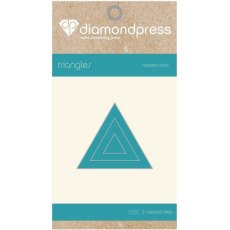 Diamond Press Nested Die - Triangles