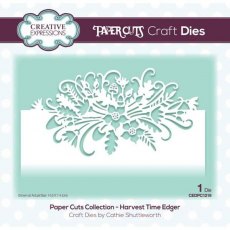 Creative Expressions Paper Cuts Harvestime Edger Craft Die