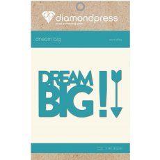 Diamond Press Word Dies - Dream Big