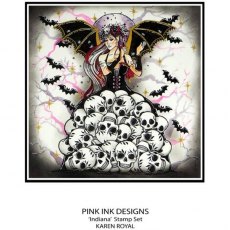 Pink Ink Designs Indiana 6 in x 8 in Clear Stamp Set
