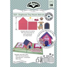 Karen Burniston Die Set - Doghouse Tiny House Addons 1221