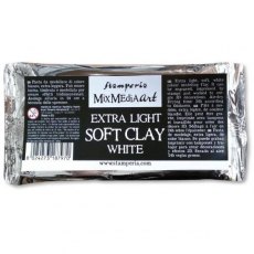 Stamperia Extra Light Soft Clay White 160g