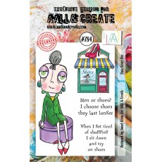 Aall & Create A7 STAMPS #784 - SHOE LOVER DEE