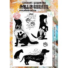 Aall & Create A4 STAMPS #861 - MAN'S BEST FRIEND