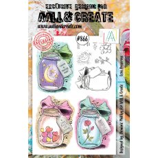 Aall & Create A5 STAMPS #866 - LOVE PRESERVES