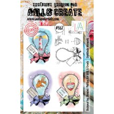 Aall & Create A5 STAMPS #867- LIGHTBULB MOMENTS