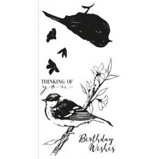 Sizzix Layered Clear Stamps 4PK - Summer Bird 665907