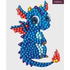 Crafty Buddy "Cute Dragon" Crystal Art Motif CAMK-67