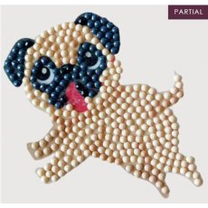 Craft Buddy "Playful Pup" Crystal Art Motif CAMK-66