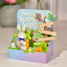 Creative Expressions Sue Wilson Mini Expressions Hoppy Hoppy Easter Craft Die