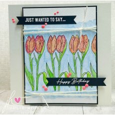 Julie Hickey Designs Peter's Tulips A6 Stamp Set DS-PT-1037