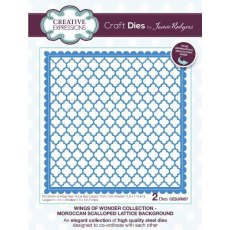 Creative Expressions Jamie Rodgers Moroccan Scalloped Lattice Background