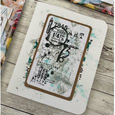 Aall & Create A7 Stamp #906 - Art Notes