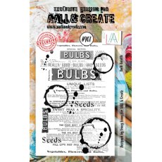 Aall & Create A7 Stamp #907 - Bulb Gazette