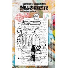 Aall & Create A7 Stamp #908 - Quill Ends