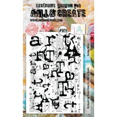Aall & Create A6 Stamp #909 - Garden Notes