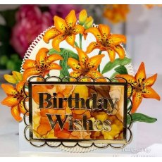 Creative Expressions Sue Wilson Tiger Lily StampCuts Craft Die