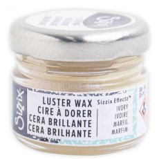 Sizzix Effectz - Luster Wax Ivory 20ml PRE ORDER FOR 1ST OF APRIL