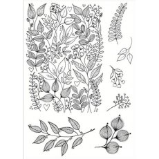 Julie Hickey Designs - Foliage Galore A5 Stamp Set