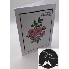 Two Jays Stamps - Wild Rose (2pcs)