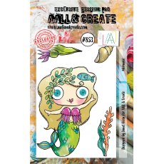 Aall & Create A7 Clear Stamp - Mermaid #853