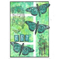 Aall & Create A6 Clear Stamp - Morphed Palette #918