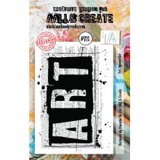 Aall & Create A7 Clear Stamp - Art Typewriter #923