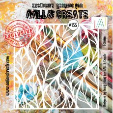 Aall & Create 6x6 Stencil - Folium #155