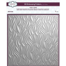 Creative Expressions Tidal Sand 8 in x 8 in 3D Embossing Folder