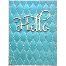 Creative Expressions Padded Quilt 8 in x 8 in 3D Embossing Folder