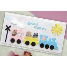 Creative Expressions Sue Wilson Mini Shadowed Sentiments Special Delivery Craft Die