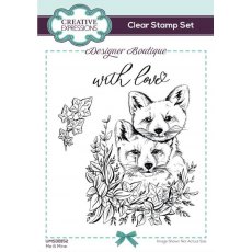 Creative Expressions Designer Boutique Me & Mine 6 in x 4 in Stamp Set