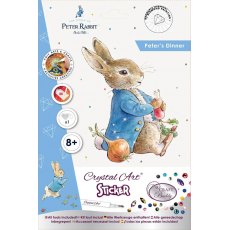 Craft Buddy Peter Rabbit Crystal Art Sticker, A5 Size CAMK-PRBT02