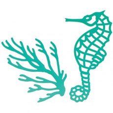 Couture Creations - Sea Breeze - Seahorse & Coral Intricutz Cutting Dies