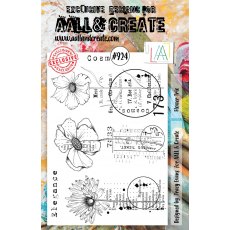 Aall & Create A5 STAMP - FLOWER TRIO #924