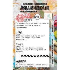 Aall & Create A7 STAMP SET - DEFINE LOVE #938