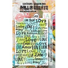 Aall & Create A7 STAMP SET - AMOUR #939 - STOCK DELAYED