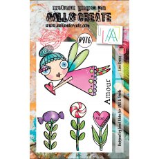 Aall & Create A7 STAMP SET - LOVE GROWS #976