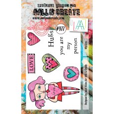 Aall & Create A7 STAMP SET - MY LOVE #977