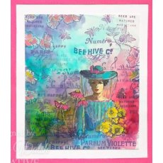 Creative Expressions Sam Poole Bee Keeper 6 in x 4 in Clear Stamp Set