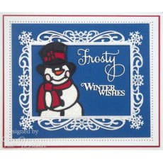 Creative Expressions Sue Wilson Festive Frosty Winter Wishes Craft Die