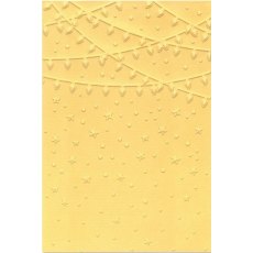 Sizzix Textured Impressions Embossing Folder Stars and Lights